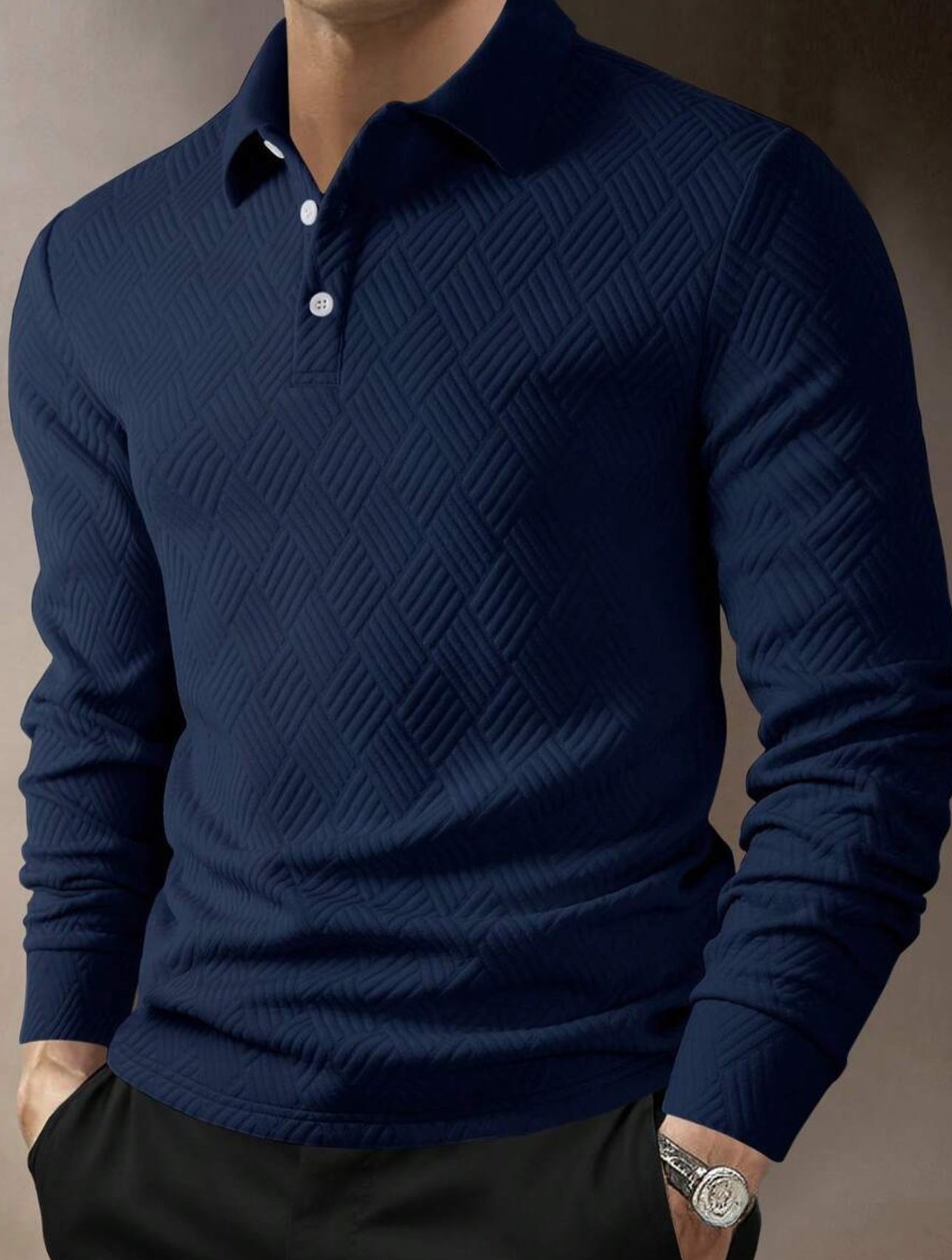 CASTELLO LONG SLEEVE POLO - Marciano Milano